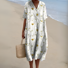 Nicole™ | Sommerkjole med Blomster