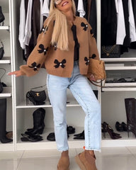 Hannah™ | Elegant vest med sløjfe