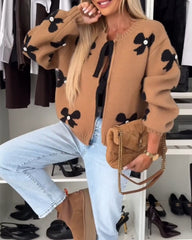 Hannah™ | Elegant vest med sløjfe