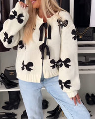 Hannah™ | Elegant vest med sløjfe