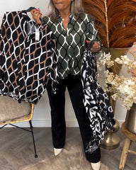 Margaux™ | Afslappet Bluse med Chic Mønster