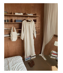 Sohée™ | Elegant Loungekjole i Bomuld