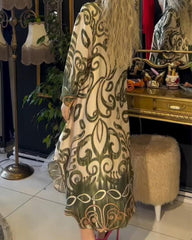 Maja™ | Løs en elegant kjole med print