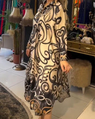 Maja™ | Løs en elegant kjole med print