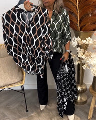 Margaux™ | Afslappet Bluse med Chic Mønster
