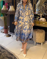 Maja™ | Løs en elegant kjole med print