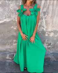 Adèle™ | Elegant Kjole med Blomster