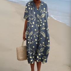 Nicole™ | Sommerkjole med Blomster