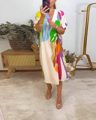 Rosé™ | Bladprint kjole