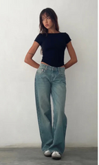 Domitia™ | Lavtaljede Jeans