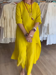 Mirelle™ | Sommeroutfit i let bomuldsblanding