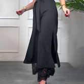 Sophie™ | Bred Bukser med Blonder