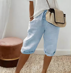 Hedwig™ | Kort Linbukser til Kvinder