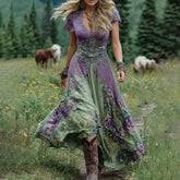 Maud™ | Blomstret kjole