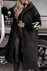 Amélie™ | Frakke til kvinder med strikkede ærmer