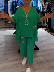 Claire™ | Sæt til sommeren i to dele med detaljer