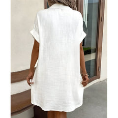 Carline™ | Sommerkjole i Bomuld med Krave