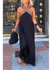 Amélie™ | Elegant Sommerkjole med Krydsudskæring