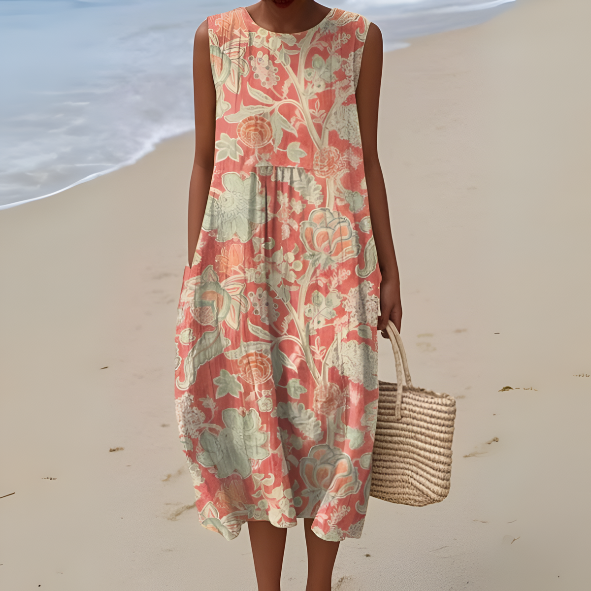 Ellis™ | Vintage blomsterkjole