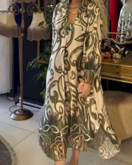 Maja™ | Løs en elegant kjole med print