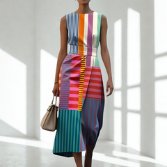 Tiffany™ | Kunstnerisk Trykt Kjole