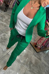 Ulrike™ | Chic Blazer og Bukser sæt