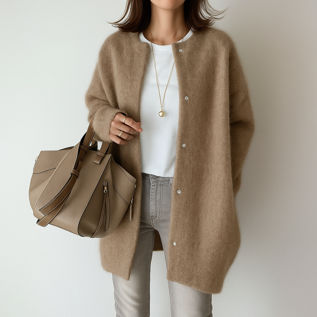 Maria™ | Varm og Stilfuld Cardigan