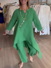 Mirelle™ | Sommeroutfit i let bomuldsblanding