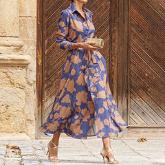 Claire™ | Elegant kjole med blomsterprint