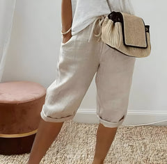 Hedwig™ | Kort Linbukser til Kvinder