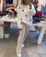 Jade™ | Komfortabel trøje med hjerter