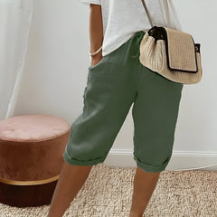 Hedwig™ | Kort Linbukser til Kvinder